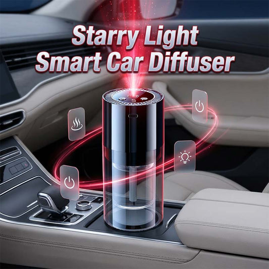 Proměňte svůj vůz v noční oblohu – chytrý auto difuzér. Na dobírku! 🌌