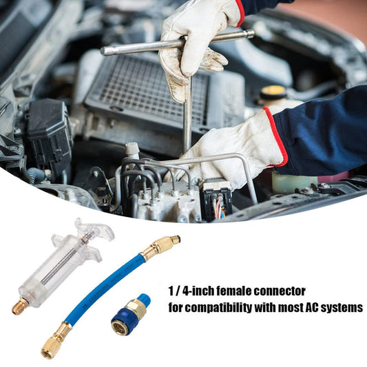 Vstříkněte barvivo a olej do klimatizace jedním nástrojem – sada pro vstřikování oleje a barviva. Na dobírku! 🔧