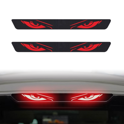 Dodejte svému autu jedinečný styl s ďáblím okem – nálepka na brzdové světlo s ďáblím okem. Na dobírku! 😈