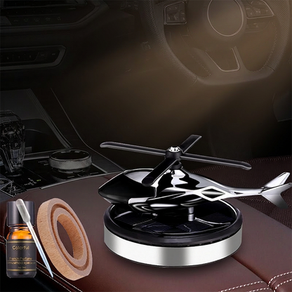 Roztáčejte vůni solární energií bez baterií – solární helikoptérový osvěžovač vzduchu do auta. Na dobírku! 🚁