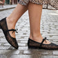 Kráčejte s elegancí a lehkostí – prodyšné baleríny ze síťoviny. Na dobírku! 👡