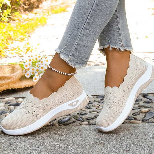 Nazujte a vyrazte během vteřiny – dámské prodyšné flyknit boty na nazutí. Na dobírku! 👟