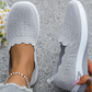 Nazujte a vyrazte během vteřiny – dámské prodyšné flyknit boty na nazutí. Na dobírku! 👟