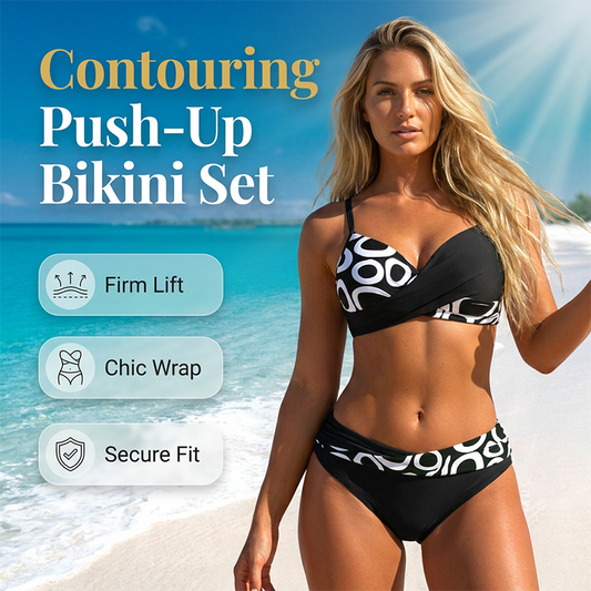 Získejte dokonalý tvar a maximální sebevědomí na pláži – bikini s push-up efektem a konturováním. Na dobírku! 👙