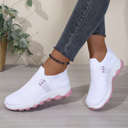 Nazujte a vyrazte bez tkaniček – dámské prodyšné nazouvací boty. Na dobírku! 👟