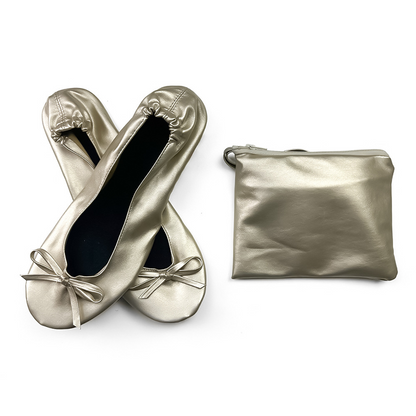 Složte je do kabelky a mějte pohodlí vždy po ruce – dámské skládací baleríny. Na dobírku! 👡
