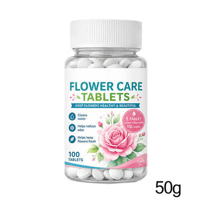 Prodlužte životnost květin až o několik dní – tablety pro péči o květiny. Na dobírku! 🌸