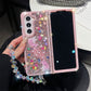 Glitter Phone Case with Wrist Strap