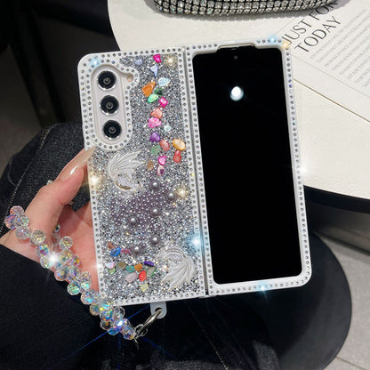Glitter Phone Case with Wrist Strap