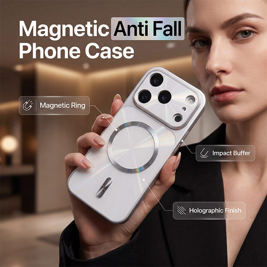 Chraňte svůj telefon před pádem díky silnému magnetu – magnetický antikolizní kryt na telefon. Na dobírku! 🧲