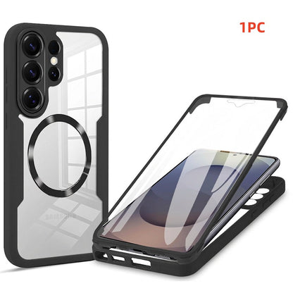 Chraňte svůj telefon před pády a nárazy – magnetické pancéřové pouzdro s průhlednou zadní stranou. Na dobírku! 🛡️