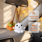 Vneste do svého auta nebo domova strašidelnou roztomilost – halloweenský ručně vyrobený háčkovaný přívěsek. Na dobírku! 👻