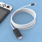 Připojte Switch k televizi a nabíjejte současně – přenosný USB-C na HDMI adaptér pro Switch s PD nabíjením. Na dobírku! 🎮