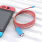 Připojte Switch k televizi a nabíjejte současně – přenosný USB-C na HDMI adaptér pro Switch s PD nabíjením. Na dobírku! 🎮