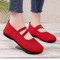 Užijte si celodenní pohodlí s prodyšným fly-knit svrškem – dámské prodyšné pletené Mary Jane boty. Na dobírku! 👟