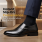 Užijte si celodenní chlazení v kanceláři – pánské prodyšné nazouvací kožené boty. Na dobírku! 👞
