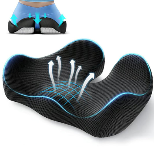 Zbavte se bolestí zad a necitlivých nohou – ergonomická paměťová pěnová podložka na sezení. Na dobírku! 🪑