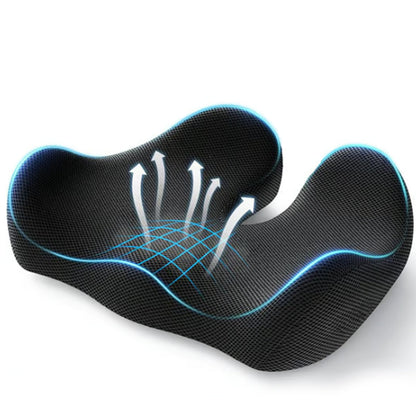 Zbavte se bolestí zad a necitlivých nohou – ergonomická paměťová pěnová podložka na sezení. Na dobírku! 🪑