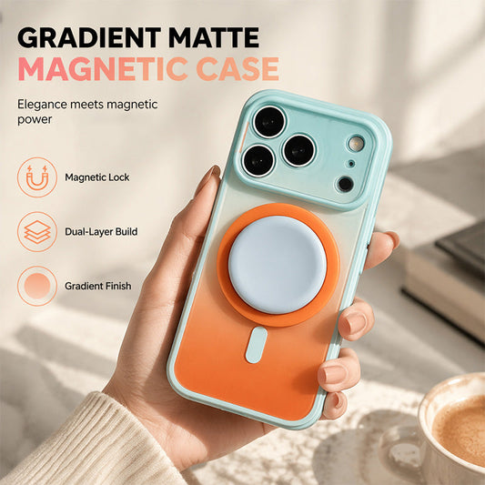 Pozvedněte svůj styl s gradientovým designem – magnetické gradientové pouzdro na telefon s celoplošnou ochranou. Na dobírku! 📱