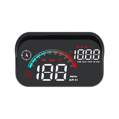 Vždy přesně víte, jak rychle jedete – HUD displej s GPS. Na dobírku! 🚗