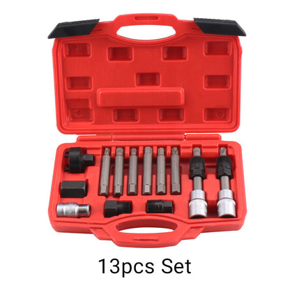 Univerzální kompatibilita pro většinu modelů – sada na demontáž řemenic do auta. Na dobírku! 🔧