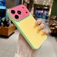 Rozjasněte svůj den s energickými barevnými bloky – kontrastní barevné pouzdro na telefon. Na dobírku! 🌈