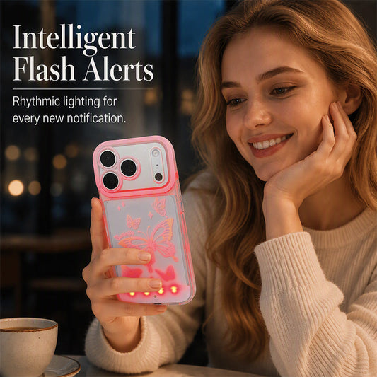 Nepropásněte žádné důležité oznámení ani v tichém režimu – inteligentní LED pouzdro na telefon. Na dobírku! 🔔