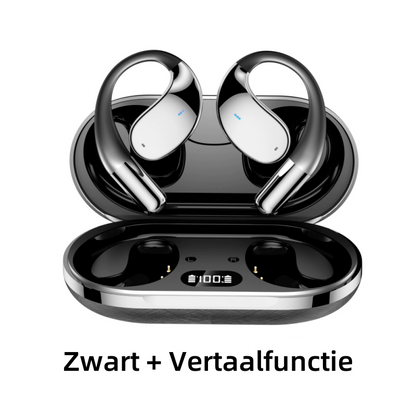 Ponořte se do bohatého prostorového zvuku s potlačením šumu – bezdrátová otevřená sluchátka s Bluetooth 5.4. Na dobírku! 🎵