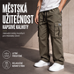 Praktické kapsy pro všechny vaše každodenní potřeby – pánské volné cargo kalhoty s mnoha úložnými prostory. Na dobírku! 👖