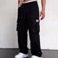 Praktické kapsy pro všechny vaše každodenní potřeby – pánské volné cargo kalhoty s mnoha úložnými prostory. Na dobírku! 👖