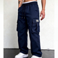 Praktické kapsy pro všechny vaše každodenní potřeby – pánské volné cargo kalhoty s mnoha úložnými prostory. Na dobírku! 👖