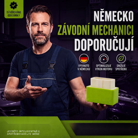 🏎️ Optimalizace spalování – Spořič paliva, výkonnější akcelerace ⚡