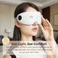 👁️ Visual Bluetooth Eye Massager with Heat & Music – Bluetooth masážní přístroj na oči s vyhříváním a hudbou ✨