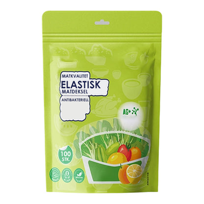 🧴 100 ks elastických potravinových krytek – Potravinářský materiál s antibakteriální úpravou ✨