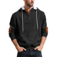 📢🎉50 % rabatt!!!🛍️✨Jacquard-hoodie för herrar för fritiden