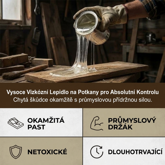 🐀 Lepidlo na hlodavce – Vysoce viskózní, spolehlivé 🔥