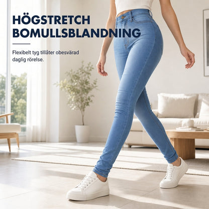 🔥50% 👖 Dambyxor med hög midja och figurskapande passform