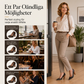 Chic spetsiga pumps med tjock klack för damer