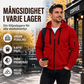 😎 Värmande huvjacka i avslappnad stil för män