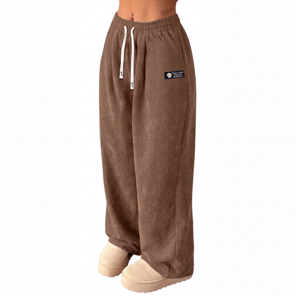 👖 Lösa byxor med dragsko