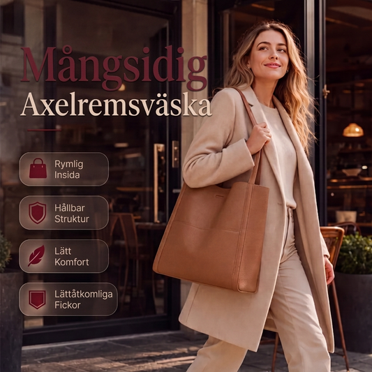 👛 Begränsat erbjudande – Mångsidig handväska och axelväska i PU-läder