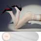 【✨2-pack】Glansiga Strumpbyxor Dam – Transparenta & Slitstarka