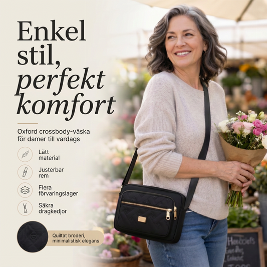 👜 2026 nya axelväska med flera fack