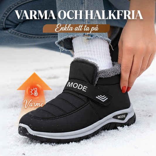❄️ Varma, halkfria vintertofflor i skosneaker-mode