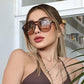 Unisex fashion UV-skyddande solglasögon