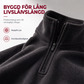 👕 Varm pikétröja för män i polarfleece med stående krage