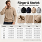 🧶 Matt jacquardstickad tröja för män