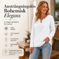 🌈 Elegant damtröja med V-ringning i spets