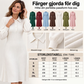 💖 Damklänning i ribbad tröjtyg, med ståkrage och en elegant, figursydd passform