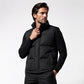 💥 Väst i minimalistisk stil med ståkrage, vindskyddande och värmande